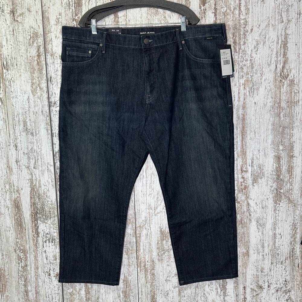 MAVI Matt Relaxed Straight Leg Jeans in Deep Stanford Men’s Sz 44W x 30L